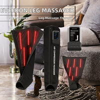 Eveekon - Bottes de massage à compression pour les jambes, rechargeables par USB, avec batterie au lithium, système de pressothérapie EK-RC5A, vente en ligne
