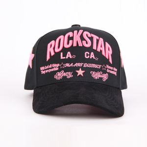 Gorra de Béisbol Snapback de 5 Paneles para Hombre, con Visera de Gamuza Bordada en 3D con Logotipo Personalizado, de Alta Calidad, al por Mayor - Product Image 3