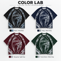 T-shirt de sport en gros pour femme, en jersey maillé à manches courtes et col rond, avec impression par sublimation et passepoil contrastant