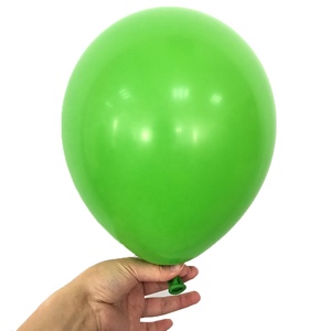Ballons en latex de caoutchouc de qualité supérieure, nouvelle arrivée, 12 pouces, forme ronde, col long, arc-en-ciel, assortis, pour décoration murale de fête - Product Image 1