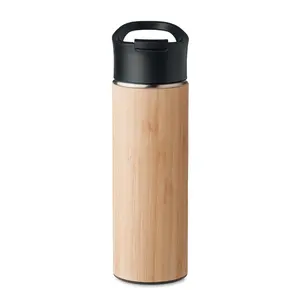 Thermos NANDA en bambou 450 ml, merchandising durable - Product Image 4