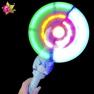 Neues Produkt Beliebte leuchtende Capybara Spinning Windmühle mit blau-rosa braunem Plastiks pielzeug Light Led Flash ing Led Windmühle - Product Image 4