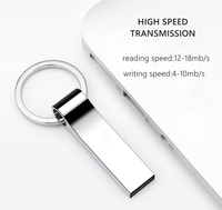 Métal CLÉ USB 64 Go Clé Usb 4 Gb 8 Gb 32 Go de Mémoire Flash Bâton 128 Gb Étanche Lecteur de Stylo USB 16 Go Disque Sur Clé