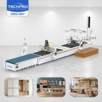 Mesa de Carga Tipo Gantry para Router CNC, Máquina de Grabado en Madera CNC de 3 Ejes para Línea de Producción de Muebles