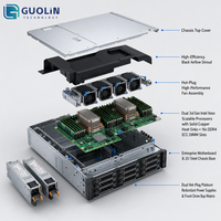 새로운 델 파워엣지 R550 2U 서버 듀얼 인텔 제온 스케일러블 VMware 가상화 클라우드 랙마운트 서버