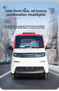 รถยนต์ไฟฟ้าขนาดเล็ก ความเร็วต่ำ ขายดี รถสี่ล้อ พลังงานใหม่ สำหรับครอบครัว ใช้ในชีวิตประจำวัน - Product Image 5