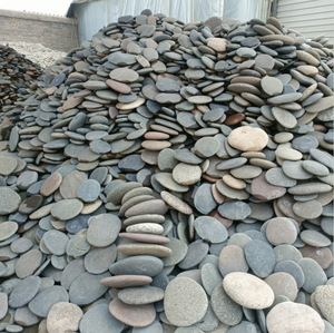 Nhà Máy Cung Cấp Chất Lượng Cao Màu Phẳng Tròn Tự Nhiên Mịn Tranh Đá Cuội Bán Số Lượng Lớn - Product Image 5