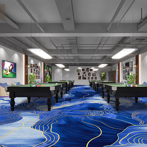 Alfombra Ecológica Suave de Pared a Pared, Alfombra Grande con Estampado para Pisos, Alfombra para Billar, KTV, <span class=keywords><strong>Casino</strong></span>, Teatro, Proyectos, Losetas de Alfombra - Product Image 6