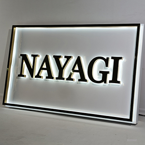 Nhà Sản Xuất Ngoài Trời Cửa Hàng Quảng Cáo Kim Loại Cửa Hàng Biểu Tượng Tùy Chỉnh Kênh Thư Đăng Ký Màu Vàng <span class=keywords><strong>LED</strong></span> Bảng Đăng Ký Backlit Thư Đăng Ký - Product Image 5