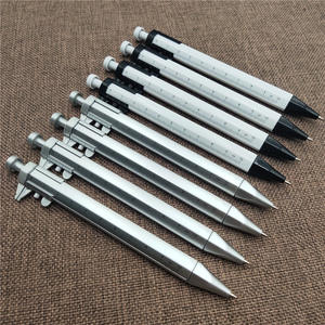 Bolígrafo Vernier Caliper Multifunción, Herramienta Multiusos, Bolígrafo con Regla de Plástico, Bolígrafo de Presión - Product Image 3