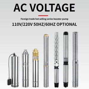 Bomba Sumergible de Acero Inoxidable QJ Silver para Pozos Profundos, Alto Caudal, 220V, para Riego Doméstico y Agrícola - Product Image 2