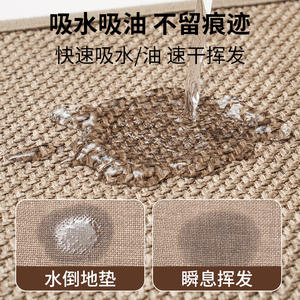 Tapete de Cocina Absorbente de Lona Sallyma, Diseño Minimalista para Comedor - Product Image 3