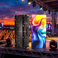 Écran LED extérieur P3.91, affichage couleur, taux de rafraîchissement élevé, panneau mural vidéo modulaire, étanche IP65, panneau publicitaire LED