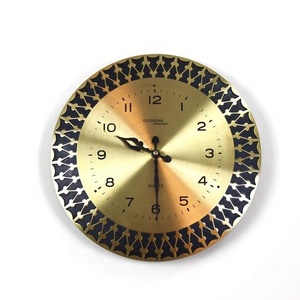 Printed Face <b>Battery</b> Operated Plastic Round Quartz Custom Wall <b>Clock</b> Metal in Iron Frame Best Quality Hot Selling Wall <b>Clock</b> - Product Image 1