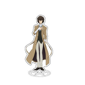 18 Estilos de Soportes Acrílicos de Anime de Dibujos Animados, Bungo Stray Dogs, Edogawa <span class=keywords><strong>Rampo</strong></span>, Personajes de PVC, Soporte de Exhibición, Modelo de Juguete - Product Image 5