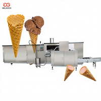 Máquina Automática para Hacer Wafles, Línea de Producción de Wafles, Máquina para Conos de Helado