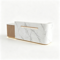 Meubles de bureau commerciaux minimalistes modernes de haute qualité, durables, écologiques, personnalisés, finition MDF