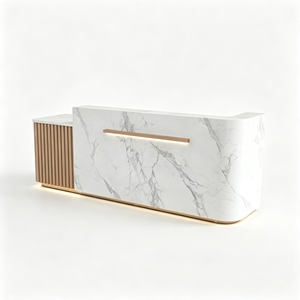 Muebles de Oficina Comerciales Minimalistas Modernos Personalizados de Alta Calidad, Duraderos y Ecológicos con Acabado MDF - Product Image 5