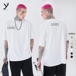 260g Earth Tone Heavyweight FOG T-shirt ample à manches courtes léger respirant grande taille pour l'été confort à la mode - Product Image 2