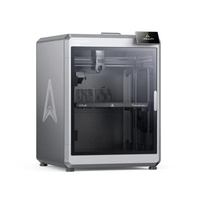 Imprimante 3D Creality K2 Plus Combo 350x350x350mm Impression CFS 16 couleurs 600mm/s 350 ° Chambre chauffée active C Hotend avec deux caméras IA
