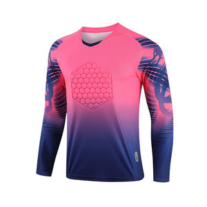 Celana Kiper Sepakbola Lengan Panjang Mawar Merah Biru, Celana Kiper Sepak Bola dan Jersey Seragam Kiper Sepak Bola - Product Image 2