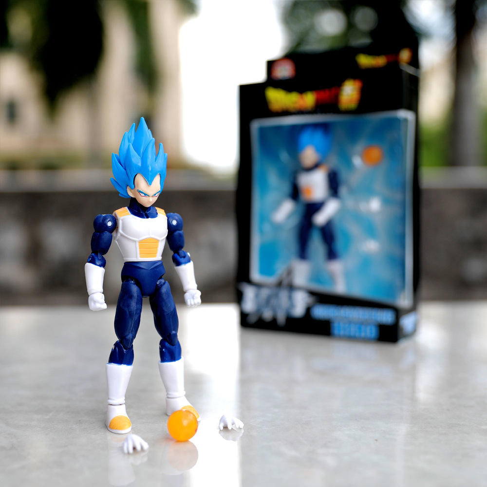 เคลื่อนย้ายผมสีฟ้า vegeta (กล่องสี)