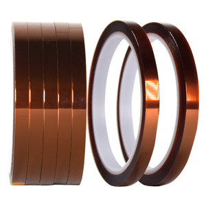 0,15 0,2 0,12 Hochtemperatur-Stanzfolie ESD Mica Matt Schwarz Elektrisches Polyimid-Klebeband für 3D-Drucker - Product Image 1