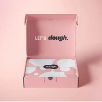 Boîte à gaufres personnalisée avec logo imprimé UV, boîte rigide en carton écologique, boîte pliante magnétique pour pâtisserie, emballage pour gâteaux, boîte d'expédition