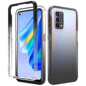 360 Full Body TPU + PC Téléphone étui pour OPPO A16S A54S Realme C21Y C25Y A94 A54 A74 A72 A52 A15 A53 A93 A12 A31 Couverture Transparente - Product Image 2