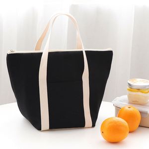 OEM ODM Foldable Large Capacity Tote Cooler <b>Delivery</b> <b>Bag</b> Portable <b>Thermal</b> Insulation Insulated Soft Grocery Shopping Food <b>Bag</b> - Product Image 4