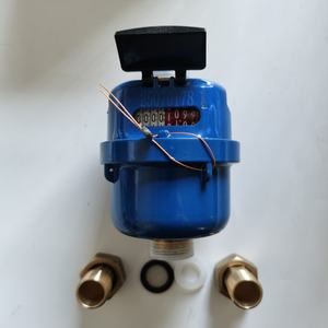 パルス出力付き1/2インチプラスチックナイロンボリュームロータリーピストン水道メーター工場供給 - Product Image 5