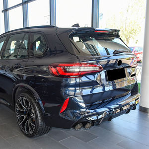 GX Spoiler posteriore per BMW X5 G05 G18 2019-2024 X5M stile tetto Spoiler alettone nero carbone del bagagliaio posteriore codice colore: 416 - Product Image 5