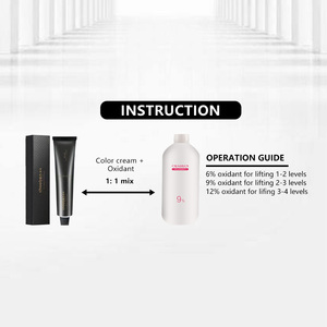 880ml Professional Mild Fragrant No Irritation Oxidant Cream <strong>Developer</strong> for Permanent Hair <strong>Color</strong> Natural Hair Care for Salon Use - Product Image 2