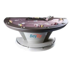 Table <span class=keywords><strong>de</strong></span> <span class=keywords><strong>Blackjack</strong></span> demi-lune avec pieds en bois massif, table <span class=keywords><strong>de</strong></span> poker personnalisée, accoudoir en cuir, Mesa <span class=keywords><strong>De</strong></span> <span class=keywords><strong>Blackjack</strong></span> pour jeu en intérieur - Product Image 6