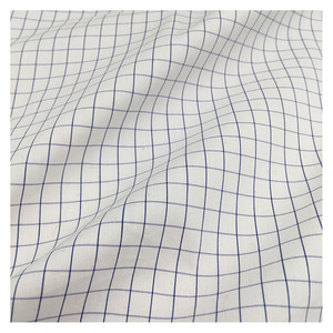 7.5mm Plaid Stretch Shirt <strong>Cotton</strong> <strong>Fabric</strong> <strong>Cotton</strong> Nylon Spandex <strong>Yarn</strong> <strong>Dyed</strong> <strong>Fabric</strong> - Product Image 1