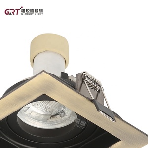 Bon marché Assurance qualité Installation facile Petit <span class=keywords><strong>GU10</strong></span> 3w 30w Aluminium tricolore Encastré au plafond LED Downlight - Product Image 6