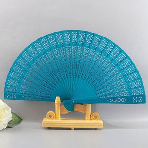 Abanico Plegable de Papel con Diseño Folclórico Personalizado, Tema Musical para Fiesta de Baile, Artesanía de Bambú Pintado - Product Image 5