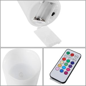 Bougies de pilier sans flamme <span class=keywords><strong>LED</strong></span> changeantes de couleur - Product Image 4