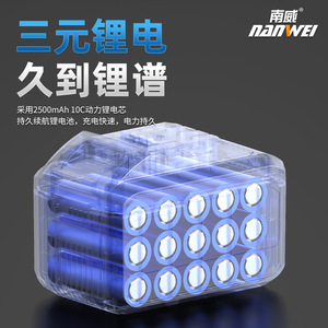 Llave Eléctrica sin Escobillas de Grado Profesional para Reparación Automotriz, Llave con Batería de Litio Recargable - Product Image 2