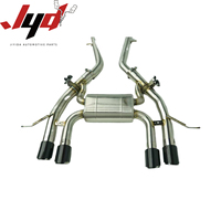 Échappement Catback Z Pipe pour BMW G8X (G80 M3, G82/G83 M4) et G87 M2 avec tuyaux d'échappement à longueur égale et embouts en fibre de carbone