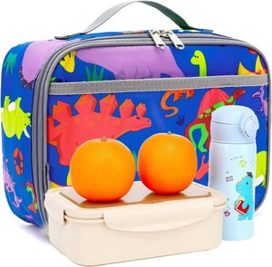 Sac isotherme <span class=keywords><strong>souple</strong></span> personnalisé et réutilisable pour <span class=keywords><strong>repas</strong></span> d'enfants, idéal pour garçons et filles - Product Image 1