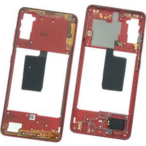 Carcasa Central con Marco Rojo para Galaxy A41 A415F, Pieza de Repuesto - Product Image 1