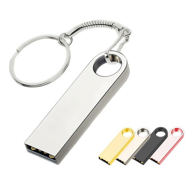 Secure &Reliable USB 2.0 Flash Drive Custom 2.0/3.0 USB Stick Drive Memory Metal Pendrive 32GB 64GB Pen Drive for Car Audio Data