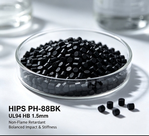 Resina Virgen HIPS PH‑88BK, Alta Rigidez, Gránulos de Poliestireno Negro de Alto Impacto para Productos de Uso Diario y Componentes Electrónicos - Product Image 5