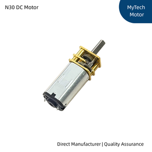 Motorreductor N30-1030 8V 930rpm 91.17mN.m con escobillas, imán permanente, para electrodomésticos y ventiladores de embarcaciones - Product Image 1