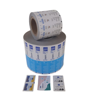 Rouleau de papier aluminium personnalisé en gros, papier aluminium enduit pour l'emballage des lingettes humides jetables