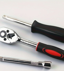 도매 46pcs 다기능 자동 수리 렌치 세트 범용 수동 도구 상자 소켓 세트를 포함한 작은 수공구 - Product Image 3