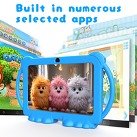 Tablette Android Éducative 7 Pouces Pas Chère pour Enfants, Tablette Tactile Intelligente pour Enfants avec Wifi et 32 Go