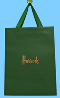 Emballages de luxe personnalisés gaufrés à paillettes pour vêtements, cadeaux de détail, sacs de shopping marron durables et réutilisables, et pochettes à bijoux pour entreprises