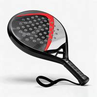Raquette de padel en bois en gros, classique et durable, pour clubs, écoles et événements sportifs promotionnels